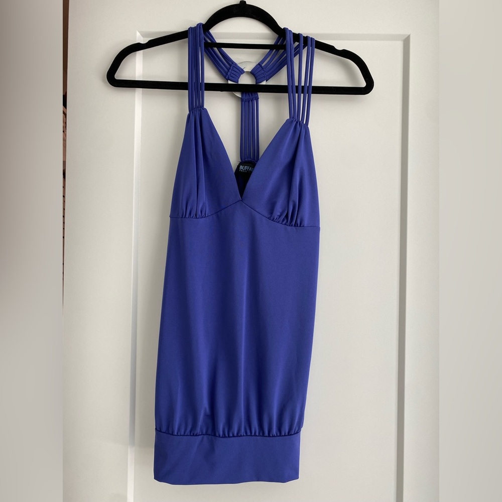 Buffalo David Bitton deep bluish purple top - Medium NWT